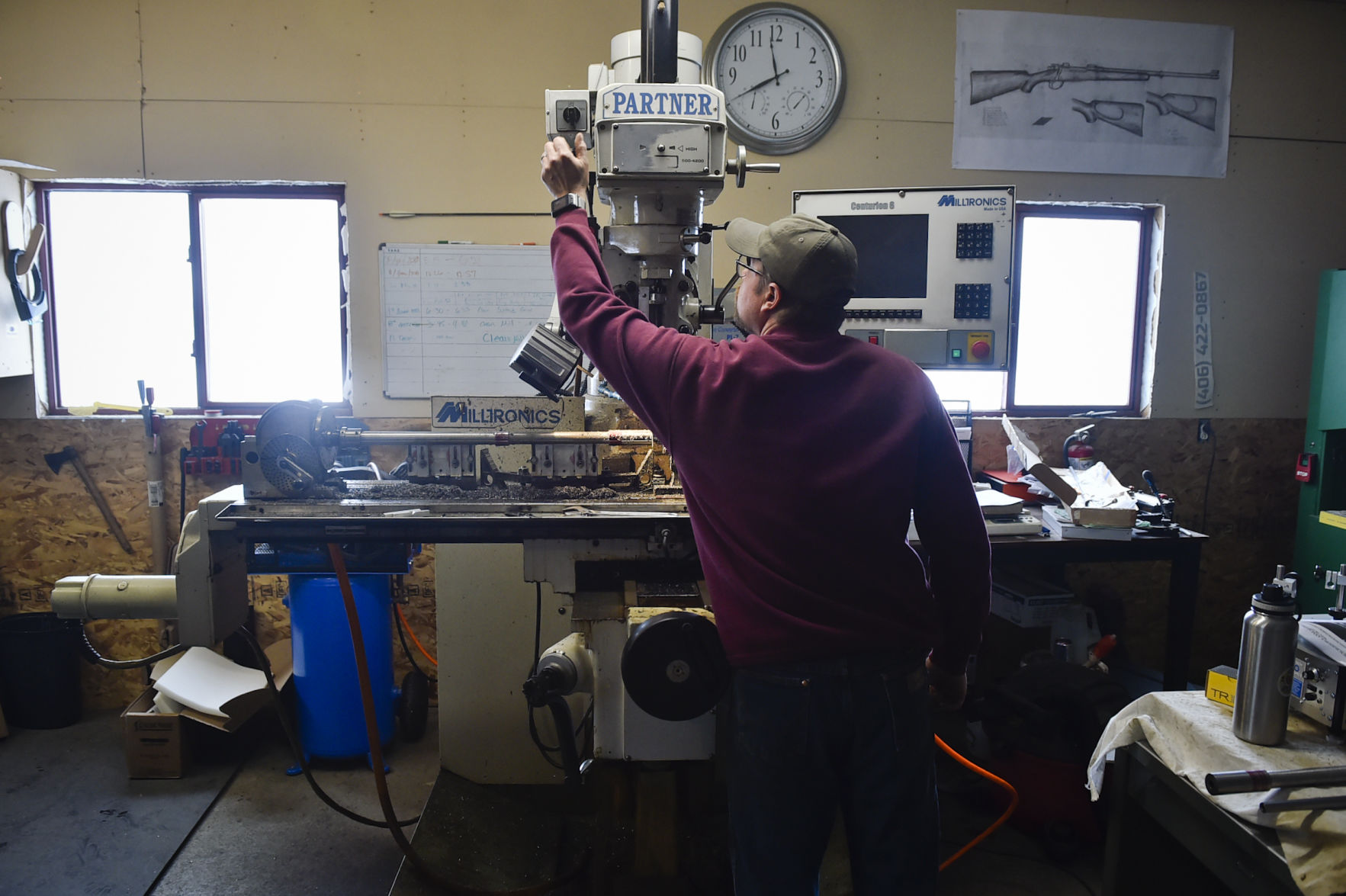 McLaughlin fires up his mill,